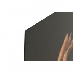 Quadro Home ESPRIT Nero Dorato Stampato 100 x 0,4 x 150 cm