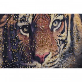 Quadro Home ESPRIT Nero Animale Loft Laccato 64 x 4,5 x 84 cm (4 Unità)