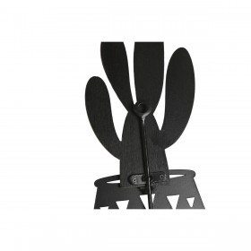 Appendiabiti da parete Home ESPRIT Naturale Metallo Legno MDF 16 x 4 x 30 cm (4 Unità)