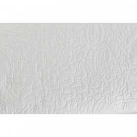 Trapunta DKD Home Decor Bianco Osimano 270 x 270 x 1 cm
