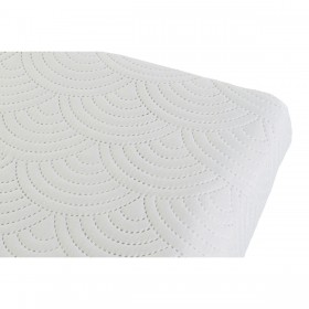Trapunta DKD Home Decor Bianco Osimano 270 x 270 x 1 cm