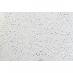 Trapunta DKD Home Decor Bianco Osimano 270 x 270 x 1 cm
