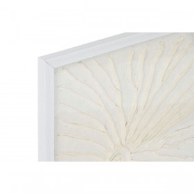 Quadro Home ESPRIT Bianco Naturale Scandinavo 35 x 2 x 35 cm