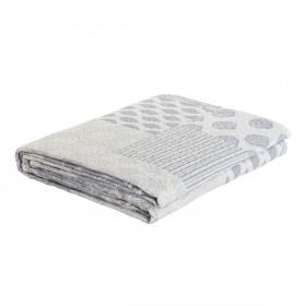 Trapunta DKD Home Decor Beige Grigio Singolo Matrimoniale 180 x 260 x 1 cm