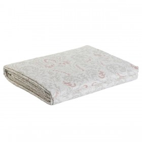 Trapunta DKD Home Decor Marrone Beige Singolo 180 x 260 x 1 cm
