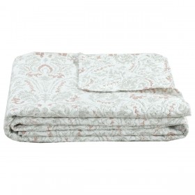 Trapunta DKD Home Decor Bianco Ala francese 240 x 260 x 1 cm