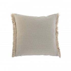 Cuscino Home ESPRIT Grigio Naturale Boho 45 x 8 x 45 cm