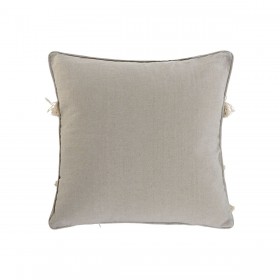 Cuscino Home ESPRIT Bianco Nero Boho 45 x 8 x 45 cm
