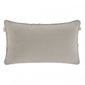 Cuscino Home ESPRIT Bianco Nero Boho 50 x 8 x 30 cm