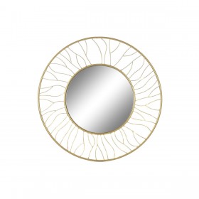 Specchio da parete Home ESPRIT Dorato 70 x 2 x 70 cm