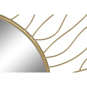 Specchio da parete Home ESPRIT Dorato 70 x 2 x 70 cm