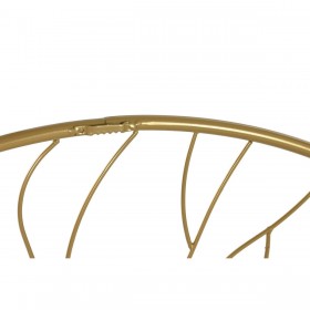 Specchio da parete Home ESPRIT Dorato 70 x 2 x 70 cm