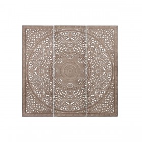 Testiera del Letto Home ESPRIT Naturale 180 x 3,5 x 180 cm