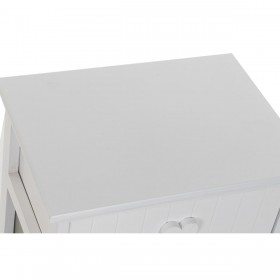 Cassettiera Home ESPRIT Bianco Grigio 40 x 29 x 58 cm