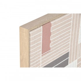 Quadro Home ESPRIT Marrone Beige A quadri Città 60 x 3 x 80 cm (2 Unità)