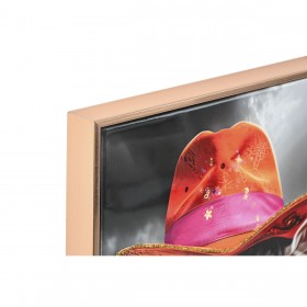 Quadro Home ESPRIT Mucca Moderno Laccato 90 x 4 x 60 cm (2 Unità)