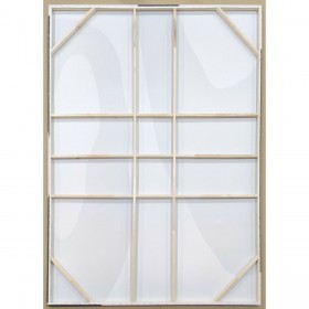 Quadro Home ESPRIT Bianco Blu Marino Moderno Città 140 x 3 x 180 cm (2 Unità)