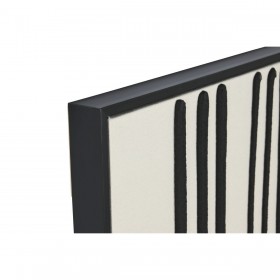 Quadro Home ESPRIT Bianco Nero Città (2 Unità)