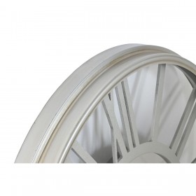 Orologio da Parete Home ESPRIT Argentato Ferro 102 x 9,5 x 102 cm