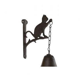 Campana Home ESPRIT Marrone Nero Ferro 15,7 x 7,5 x 42 cm