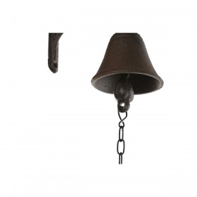 Campana Home ESPRIT Marrone Nero Ferro 15,7 x 7,5 x 42 cm