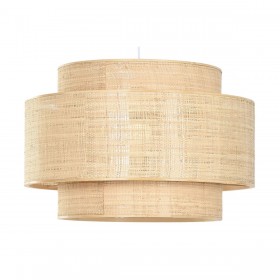 Lampadario Home ESPRIT Marrone Bambù 50 W 56 x 56 x 37 cm
