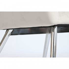 Poltrona Home ESPRIT Grigio Crema Dorato Argentato Poliestere Metallo 74 x 74 x 90 cm 74 x 67 x 90 cm