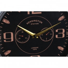 Orologio da Parete Home ESPRIT Dorato Argentato Metallo Aereo Vintage 50 x 10,5 x 49,5 cm