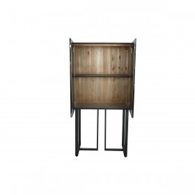 Credenza Home ESPRIT Argentato Metallo Acciaio 80 x 41 x 160 cm
