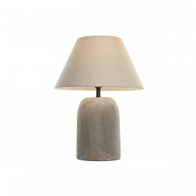 Lampada da tavolo Home ESPRIT Beige Grigio 50 W 220 V