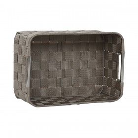 Set di Cestini Home ESPRIT Verde Grigio Crema Metallo polipropilene (3 Pezzi) (3 Unità)