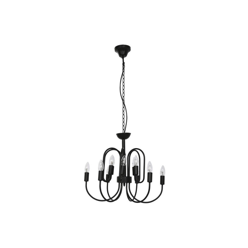 Lampadario Home ESPRIT Nero Metallo 54 x 54 x 46 cm