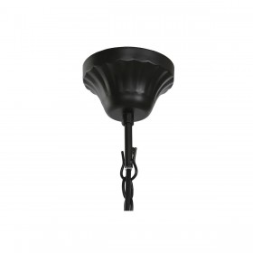 Lampadario Home ESPRIT Nero Metallo 25 W 54 x 54 x 46 cm