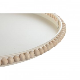 Centrotavola Home ESPRIT Marrone Chiaro Shabby Chic 32 x 32 x 11 cm
