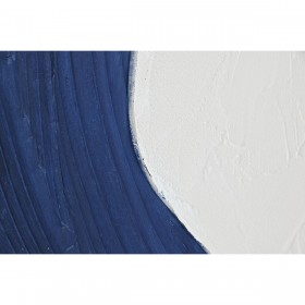 Quadro Home ESPRIT Bianco Dorato Uomo Moderno 80 x 3,5 x 120 cm (2 Unità)