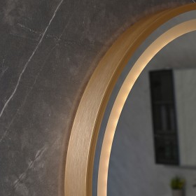 Specchio spogliatoio Home ESPRIT Nero Alluminio 50 x 2 x 150 cm