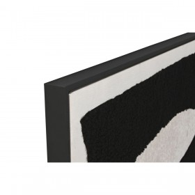 Quadro Home ESPRIT Nero Beige Astratto 103 x 4,3 x 143 cm (2 Unità)