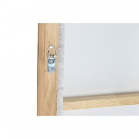 Quadro Home ESPRIT Bianco Nero Beige Astratto 103 x 4,3 x 143 cm (2 Unità)