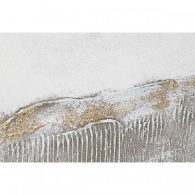 Quadro Home ESPRIT Marrone Nero Beige Astratto 123 x 4,3 x 123 cm (2 Unità)