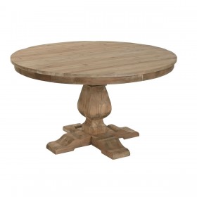 Tavolo da Pranzo Home ESPRIT Legno Riciclato Legno di abete 140 x 140 x 76 cm