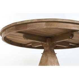 Tavolo da Pranzo Home ESPRIT Legno Riciclato Legno di abete 140 x 140 x 76 cm