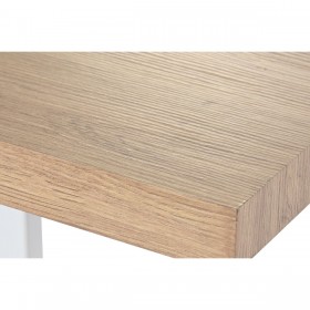 Tavolo da Pranzo Home ESPRIT Marrone Nero Ferro Legno MDF 160 x 90 x 75 cm