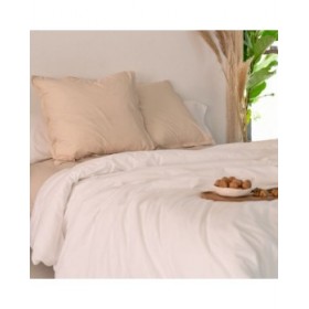 Copripiumino HappyFriday Basic Bianco 155 x 220 cm