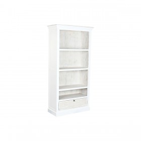 Scaffale Home ESPRIT Bianco Legno di mango 90 x 40 x 180 cm