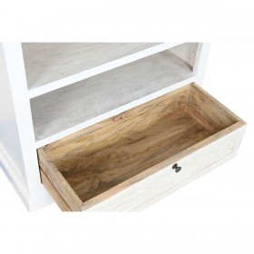 Scaffale Home ESPRIT Bianco Legno di mango 90 x 40 x 180 cm