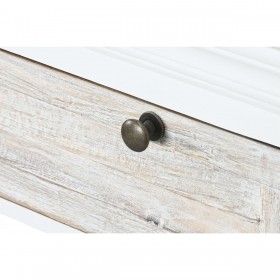 Cassettiera Home ESPRIT Bianco Consumato 115 x 40 x 80 cm