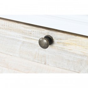 Cassettiera Home ESPRIT Bianco Naturale 150 x 40 x 100 cm