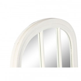 Specchio da parete Home ESPRIT Bianco Finestra 70,5 x 4 x 170,5 cm