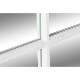 Specchio da parete Home ESPRIT Bianco Finestra 70,5 x 4 x 170,5 cm