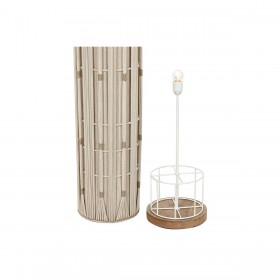 Lampada da Terra Home ESPRIT Marrone Beige 50 W 220 V 25 x 25 x 125 cm